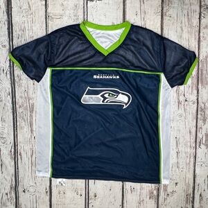Seattle Seahawks NFL Flag Football Reversible Jersey Mens